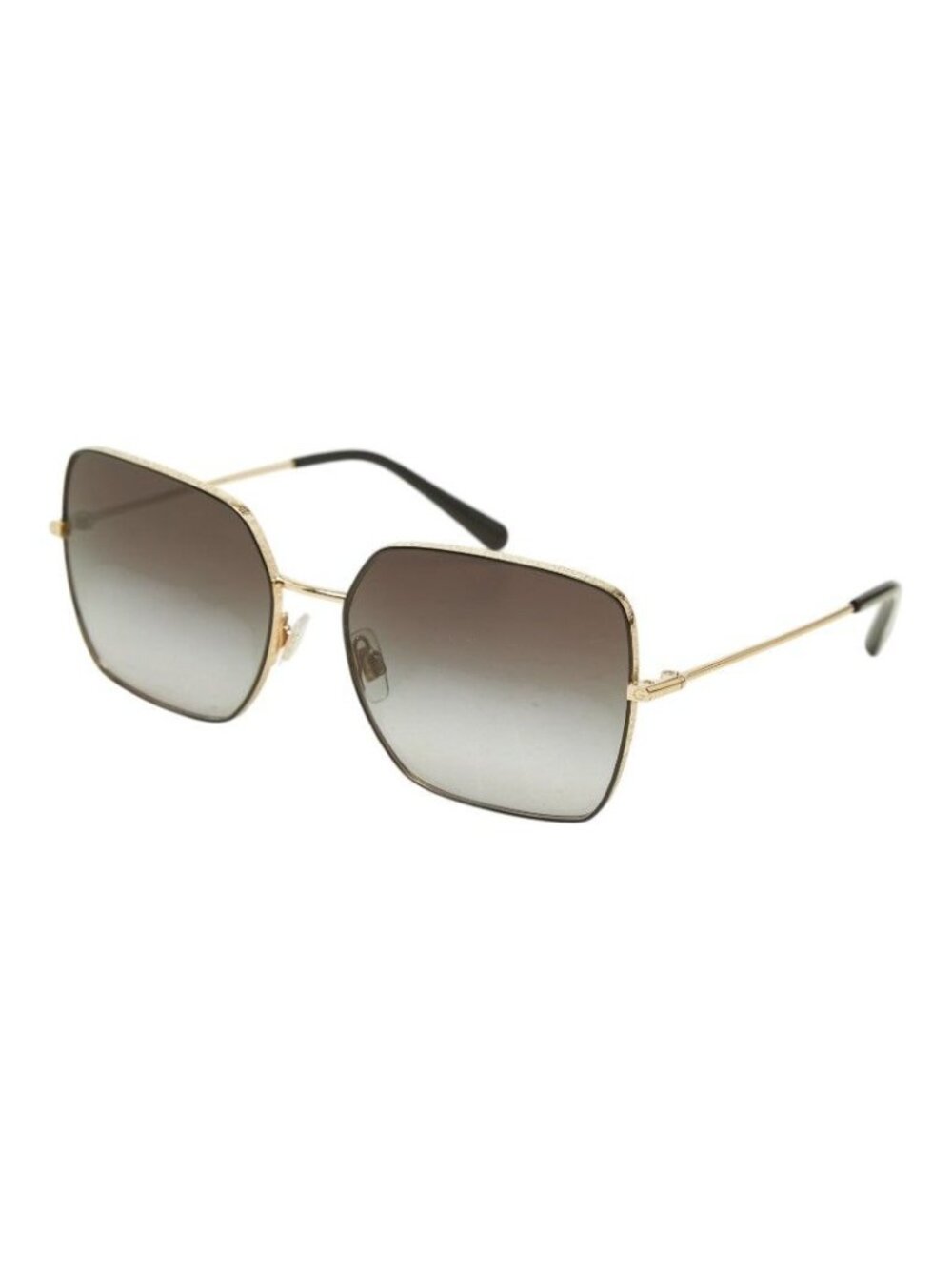Dolce & Gabbana Sunglasses Black Gold Acetate Plated & Eyewear
